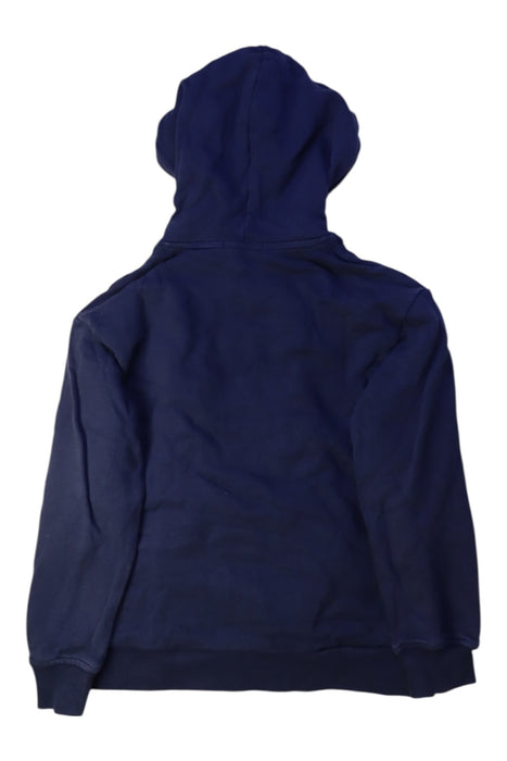 A Navy Hooded Sweatshirts from MSGM in size 8Y for boy. (Back View)