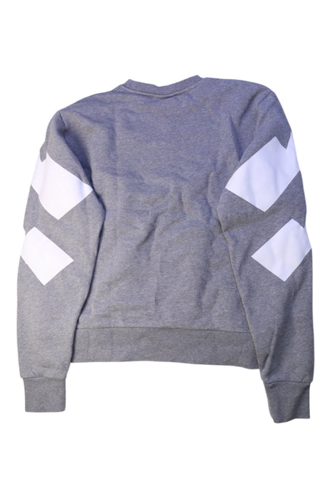 A Grey Crewneck Sweatshirts from Marcelo Burlon in size 12Y for boy. (Back View)