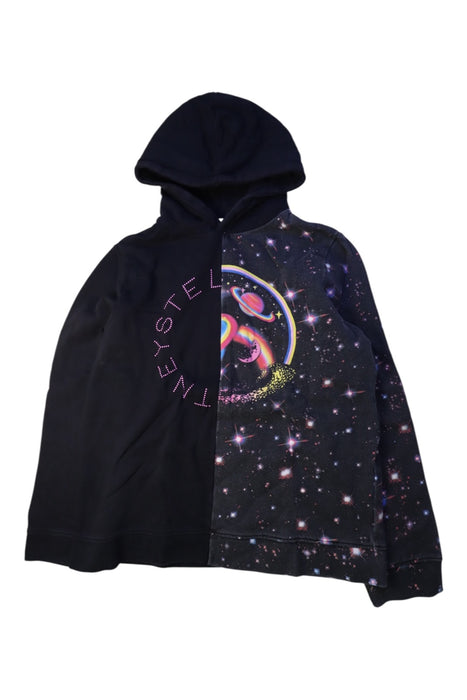 A Black Hooded Sweatshirts from Stella McCartney in size 14Y for neutral. (Front View)