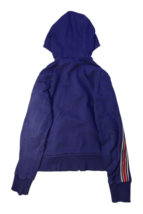 A Blue Hooded Sweatshirts from Moncler in size 12Y for boy. (Back View)