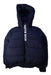 A Navy Puffer/Quilted Jackets from MSGM in size 10Y for neutral. (Front View)