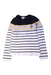 A Black Long Sleeve T Shirts from DKNY in size 8Y for boy. (Front View)