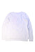 A White Crewneck Sweatshirts from Abercrombie & Fitch in size 11Y for girl. (Back View)