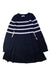 A Navy Sweater Dresses from Abercrombie & Fitch in size 11Y for girl. (Front View)