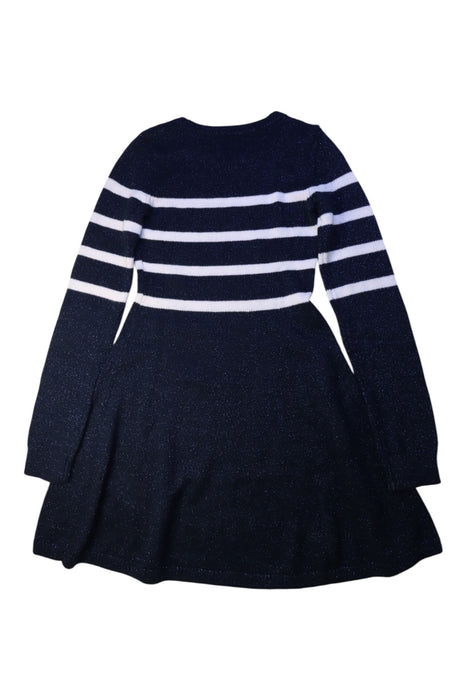 A Navy Sweater Dresses from Abercrombie & Fitch in size 11Y for girl. (Back View)