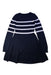 A Navy Sweater Dresses from Abercrombie & Fitch in size 11Y for girl. (Back View)