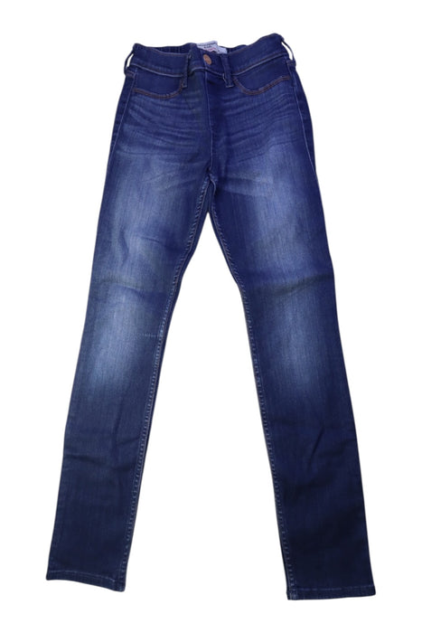A Blue Jeans from Abercrombie & Fitch in size 11Y for girl. (Front View)
