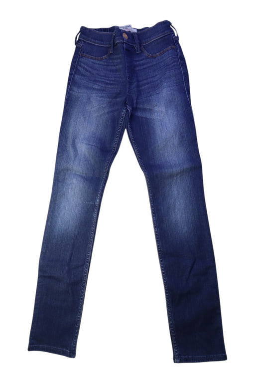 A Blue Jeans from Abercrombie & Fitch in size 11Y for girl. (Front View)