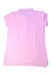 A Pink Short Sleeve Polos from Polo Ralph Lauren in size 12Y for girl. (Back View)