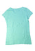 A Green Short Sleeve T Shirts from Tommy Hilfiger in size 12Y for girl. (Back View)