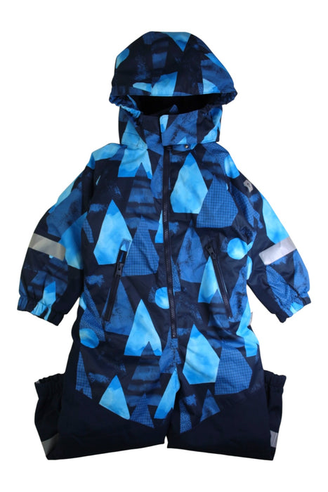 A Blue Snowsuits from Reima in size 3T for boy. (Front View)