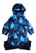 A Blue Snowsuits from Reima in size 3T for boy. (Front View)