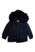 A Navy Coats from Woolrich in size 3T for girl. (Front View)