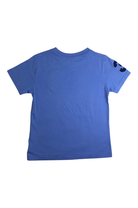 A Blue Short Sleeve T Shirts from Polo Ralph Lauren in size 5T for boy. (Back View)
