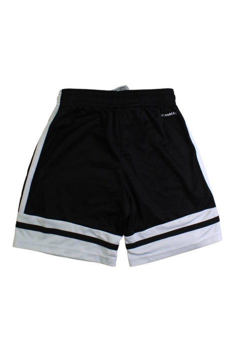 A Black Shorts from Adidas in size 5T for boy. (Back View)
