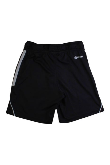 A Black Active Shorts from Adidas in size 5T for boy. (Back View)