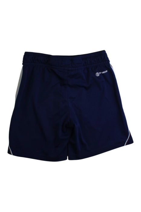 A Navy Active Shorts from Adidas in size 5T for boy. (Back View)