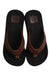 A Black Flip Flops from Reef in size 6T for boy. (Back View)