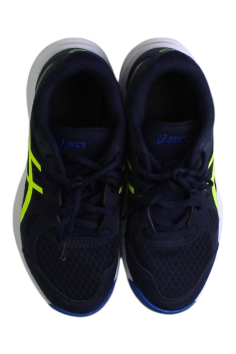 A Navy Sneakers from ASICS in size 7Y for neutral. (Back View)