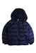 A Navy Puffer/Quilted Jackets from GANT in size 7Y for boy. (Front View)