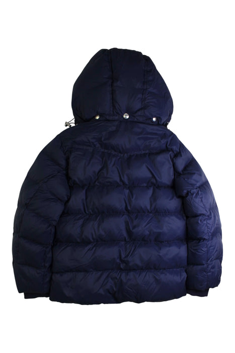 A Navy Puffer/Quilted Jackets from GANT in size 7Y for boy. (Back View)