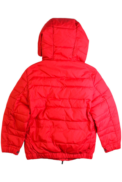 A Red Puffer/Quilted Coats & Outerwear from Sacoor in size 4T for boy. (Back View)