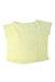 A Yellow Short Sleeve T Shirts from Tommy Hilfiger in size 12Y for girl. (Back View)