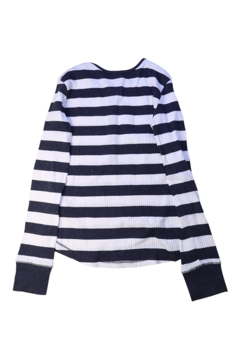 A Navy Long Sleeve Tops from Abercrombie & Fitch in size 9Y for girl. (Back View)