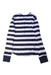 A Navy Long Sleeve Tops from Abercrombie & Fitch in size 9Y for girl. (Back View)