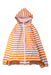 A Orange Cover Ups from Roxy in size 12Y for girl. (Front View)