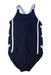 A Navy Swimsuits from Abercrombie & Fitch in size 13Y for girl. (Front View)