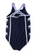 A Navy Swimsuits from Abercrombie & Fitch in size 13Y for girl. (Back View)