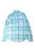 A Blue Long Sleeve Shirts from Abercrombie & Fitch in size 11Y for girl. (Front View)