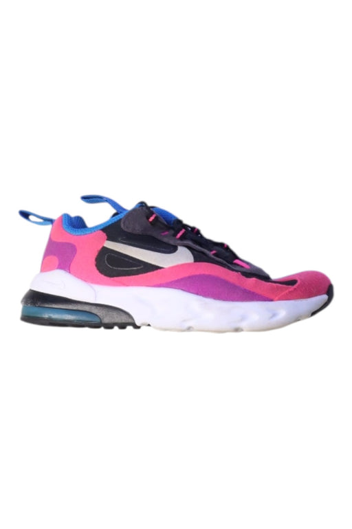 A Pink Sneakers from Nike in size 4T for girl. (Front View)