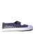 A Black Slip Ons from Native Shoes in size 3T for girl. (Front View)