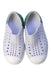 A White Aqua Shoes from Native Shoes in size 3T for neutral. (Back View)