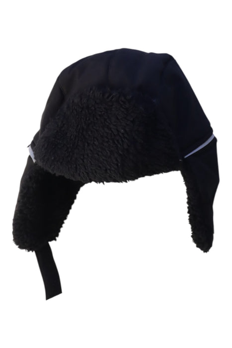 A Black Winter Hats from Lindberg in size 14Y for neutral. (Front View)