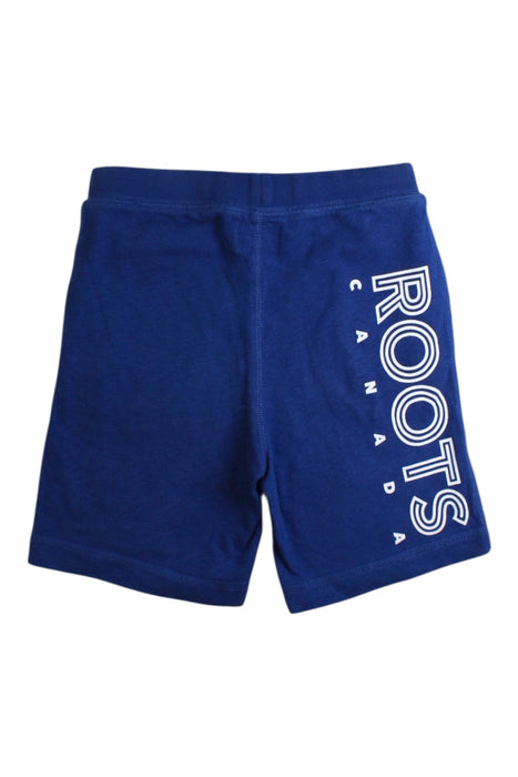 A Blue Shorts from Roots in size 7Y for boy. (Back View)