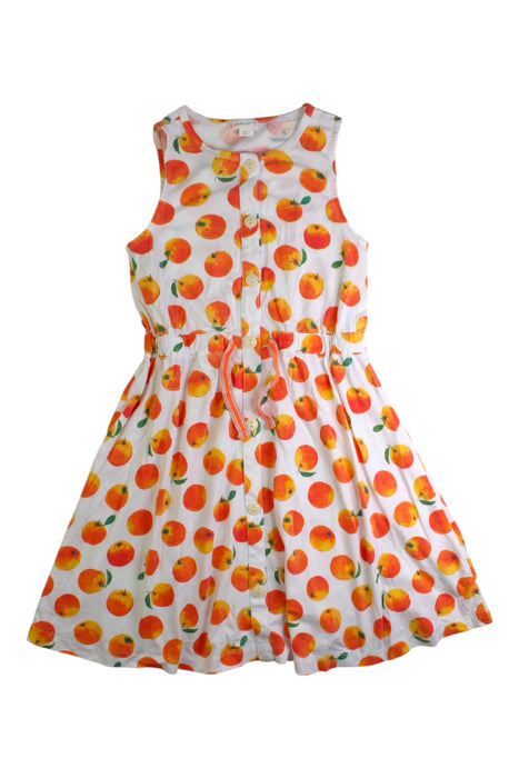 A White Sleeveless Dresses from Crewcuts in size 8Y for girl. (Front View)
