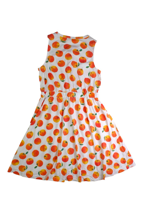 A White Sleeveless Dresses from Crewcuts in size 8Y for girl. (Back View)