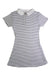 A White Short Sleeve Dresses from Seed in size 8Y for girl. (Front View)