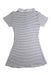A White Short Sleeve Dresses from Seed in size 8Y for girl. (Back View)
