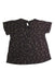 A Black Short Sleeve Tops from Crewcuts in size 7Y for girl. (Back View)