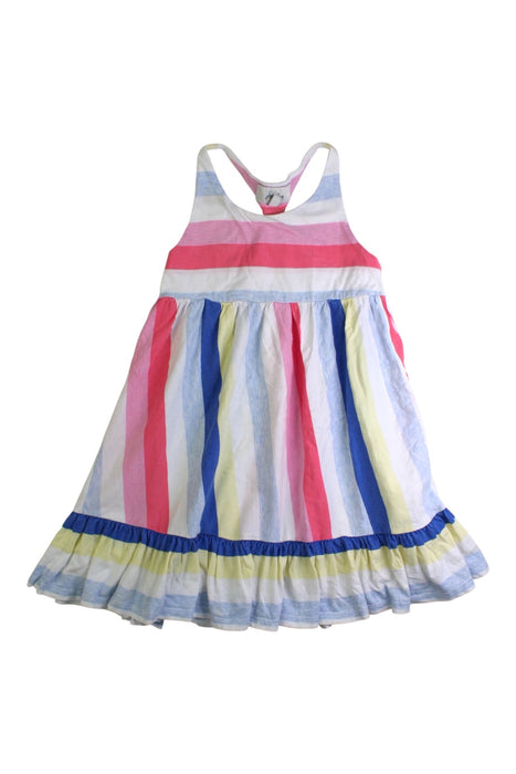 A Multicolour Sleeveless Dresses from Joules in size 5T for girl. (Front View)