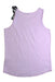 A Purple Sleeveless Tops from Crewcuts in size 6T for girl. (Back View)
