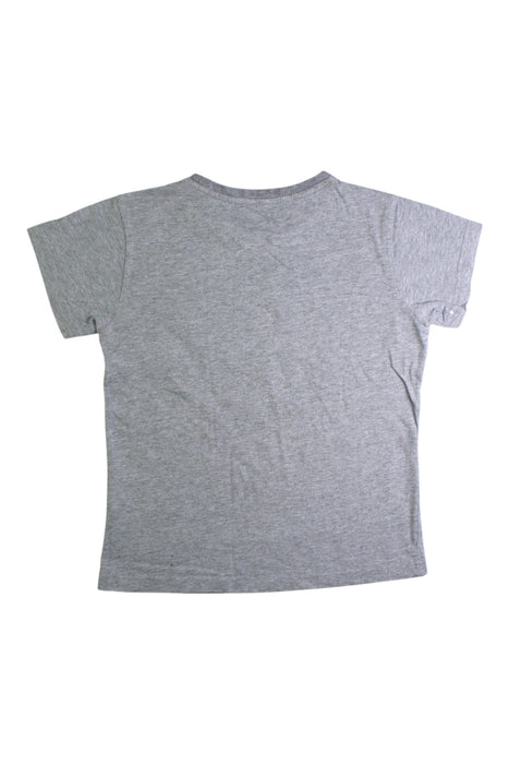 A Grey Short Sleeve T Shirts from Chickeeduck in size 7Y for girl. (Back View)