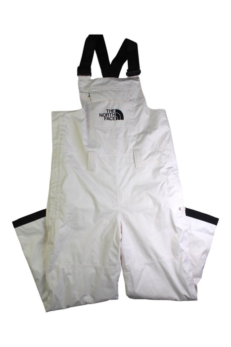 A White Ski Pants & Salopettes from The North Face in size 10Y for neutral. (Front View)
