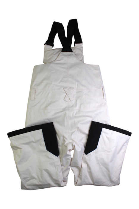 A White Ski Pants & Salopettes from The North Face in size 10Y for neutral. (Back View)