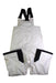 A White Ski Pants & Salopettes from The North Face in size 10Y for neutral. (Back View)