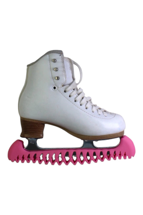 A White Winter Boots from Jackson Ultima in size 14Y for girl. (Front View)